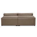 Ver mais imagens de Sofá Cama Retrátil e Reclinável 2,30m com Molas Karen Veludo Cappuccino Adonai Estofados