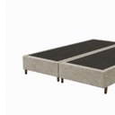 Ver imagem 5 de Base para Cama Box Queen Bipartida Cecília Vilajo em Suede Crush Cappuccino – 1,58 x 1,98 m