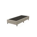 Ver imagem 4 de Base para Cama Box Queen Bipartida Cecília Vilajo em Suede Crush Cappuccino – 1,58 x 1,98 m