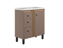 Ver imagem 1 de Gabinete para Banheiro Ariel 80 Cm com Pé