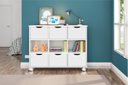 Ver imagem 3 de Nicho Organizador com Rodinhas Portland Branco com Gavetas