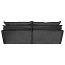 Ver imagem 6 de Sofá Sem Caixa Retrátil e Reclinável 1,95m Cama inBox Versátil Suede Velusoft Preto