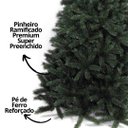 Ver imagem 3 de Árvore de Natal Pinheiro Belga Luxo Premium 787 Galhos 1,80m - Master Christmas