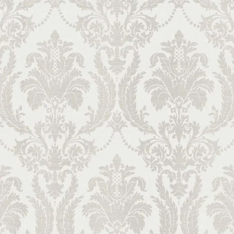 Papel de Parede Thema Damask Branco 28802
