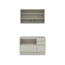 Ver imagem 2 de Cozinha Compacta 2 Peças Fineze em MDF Areia