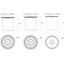 Ver imagem 2 de Lixeira Redonda para Embutir Inox 8,5l