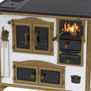 Ver imagem 4 de Fogao a Lenha N 2 Imperador Vitreo Premium Caldeira Branco Se