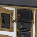 Ver imagem 6 de Fogao a Lenha N 2 Imperador Vitreo Premium Caldeira Branco Se