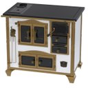 Ver imagem 3 de Fogao a Lenha N 2 Imperador Vitreo Premium Caldeira Branco Se