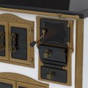 Ver imagem 5 de Fogao a Lenha N 2 Imperador Vitreo Premium Caldeira Branco Se