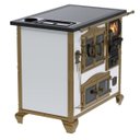 Ver imagem 7 de Fogao a Lenha N 2 Imperador Vitreo Premium Caldeira Branco Se