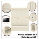 Ver imagem 2 de Painel Ripado para Tv até 75 Polegadas Intense com Nicho 180cm