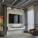 Ver imagem 4 de Painel Ripado para Tv até 75 Polegadas Intense com Nicho 180cm