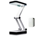 Ver imagem 2 de Luminária de Mesa Articulada 24 Leds Recarregável Abajur Zz