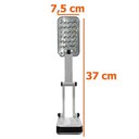 Ver imagem 4 de Luminária de Mesa Articulada 24 Leds Recarregável Abajur Zz