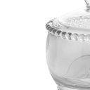 Ver imagem 7 de 5 Açucareiros Pearl de Vidro Cristal 200ml com Colher Porta Açúcar Wolff Refinado