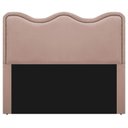 Ver imagem 6 de Cabeceira Queen Bari P02 160 cm Para Cama Box Suede Rosê