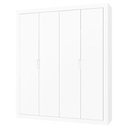 Ver imagem 2 de Quarto de Bebê Tutto New 4 Portas e Mini Cama Montessoriana Liv Branco Soft Natural - Matic