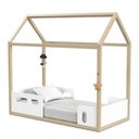 Ver imagem 6 de Quarto de Bebê Tutto New 4 Portas e Mini Cama Montessoriana Liv Branco Soft Natural - Matic