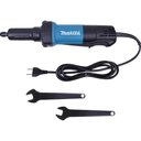 Ver imagem 1 de Retificadeira 6mm 1-4 \'\' Industrial 400w Ideal para Desbaste com Chave e Pinça Gd0600 127v Makita