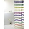 Cortina Box Pvc Listrado Multicolorido 180x160cm - 1
