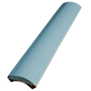 Ver imagem 1 de Kit 12 Cantoneiras P/ Piscina 3m Linear 3,5x25cm Azul Piscina