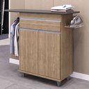 Ver imagem 2 de Tábua de Passar Com Balcão 2 Portas 1 Gaveta Larissa Castanho - Lumil Lumil Móveis