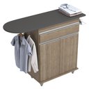 Ver imagem 5 de Tábua de Passar Com Balcão 2 Portas 1 Gaveta Larissa Castanho - Lumil Lumil Móveis