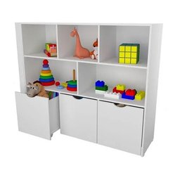 Estante Infantil com Livreiro Alma 100% Mdf (brinquedos Baús Livros) Woodcore - 5