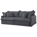 Ver imagem 6 de Sofá Cama Leona Retrátil e Reclinável 270 Cm Braço 15 Cm Meu Sofá Online