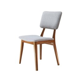Conjunto de Sala 6 Cadeiras Liza com Mesa 2,00 M - Madeira Tauari Maciça Encosto e Assento - 4