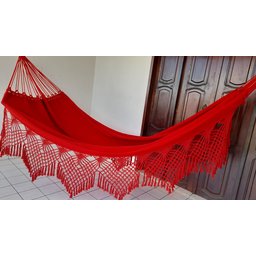 Rede de Dormir Casal Ostra Vermelha - 3