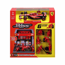 Ver imagem 6 de Miniatura Diorama Pit Stop F1 Ferrari Sf-24 #16 1:43 Bburago
