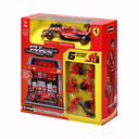 Ver imagem 7 de Miniatura Diorama Pit Stop F1 Ferrari Sf-24 #16 1:43 Bburago