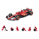 Ver imagem 3 de Miniatura Diorama Pit Stop F1 Ferrari Sf-24 #16 1:43 Bburago