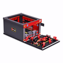 Ver imagem 5 de Miniatura Diorama Pit Stop F1 Ferrari Sf-24 #16 1:43 Bburago