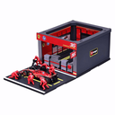 Ver imagem 4 de Miniatura Diorama Pit Stop F1 Ferrari Sf-24 #16 1:43 Bburago