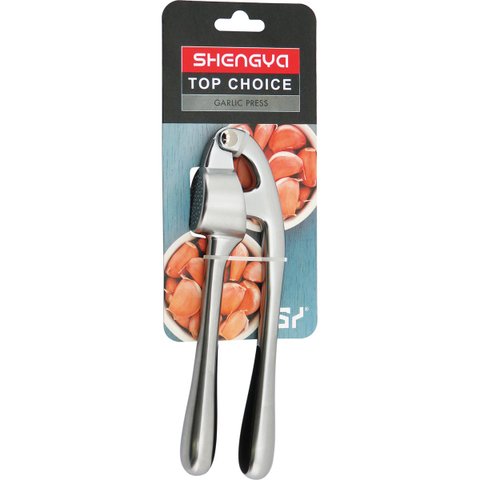 MASTER ESPREMEDOR ALHO 17x5x3cm METAL PRATA