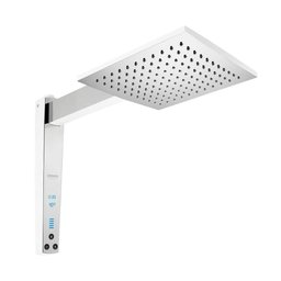 Chuveiro Loren Acqua Century Digital Branco/cromado - 1