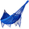 Rede de Dormir Descanso Casual Pernambucana Azul Royal - 1