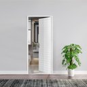 Ver imagem 5 de Porta de Alumínio Aluvid Veneziana Branco Direita - 210x80