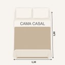 Ver imagem 5 de Kit Cobre Leito Vintage Casal Percal 300 Fios Colcha Matelassê Floral Alto Relevo 3 Peças Verde Oliv