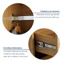 Ver imagem 6 de Guarda Roupa Casal 6 Portas 2 Gavetas 100% Mdf Norten