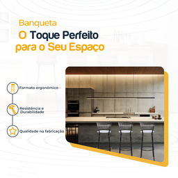 Kit 3 Banquetas Alta para Cozinha Junco Degradê Bancada Bistrô Balcão Ilhas Área Gourmet Piscina - 3