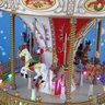 Carrossel Musical com Movimento Enfeite Decoração de Natal - 3