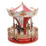 Carrossel Musical com Movimento Enfeite Decoração de Natal - 5