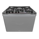 Ver imagem 2 de Fogão de Embutir 5 Bocas Preto com Frente Espelhada e Timer Digital Dako Diplomata Grill Style