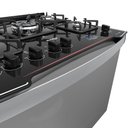 Ver imagem 4 de Fogão de Embutir 5 Bocas Preto com Frente Espelhada e Timer Digital Dako Diplomata Grill Style