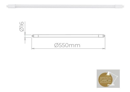 Lampada T5 Led Tubular 55cm 9w Branco Frio 6500k Stella - 3