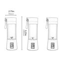 Ver imagem 6 de Liquidificador Shake Juice Cup Portátil com Usb Verde